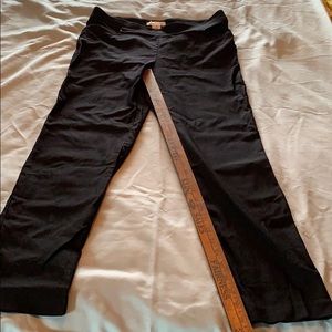 Retrology Black stretch, straight leg pants
